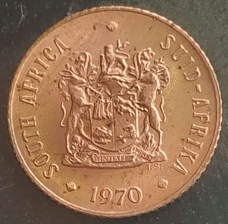 1970  1/2  CENT      RSA       SUN16493