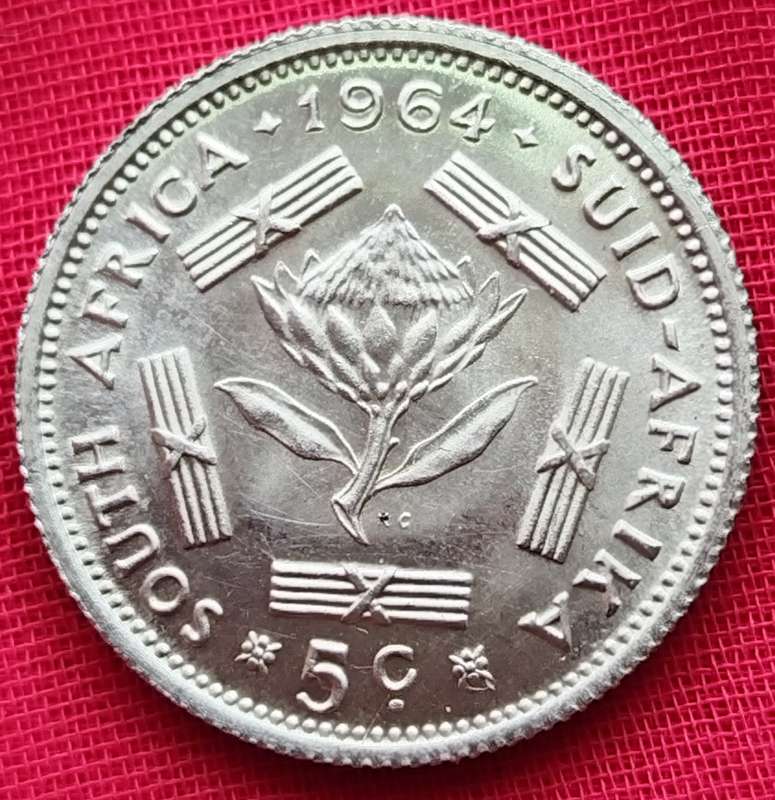 1964   5c   Coin        Silver (.500)        SUN16500