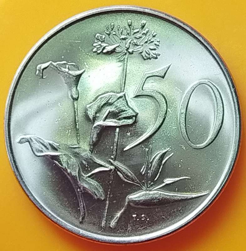 1974   50c  RSA                      SUN16520