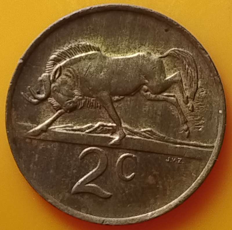 1985   2c   COIN  RSA                    SUN16521