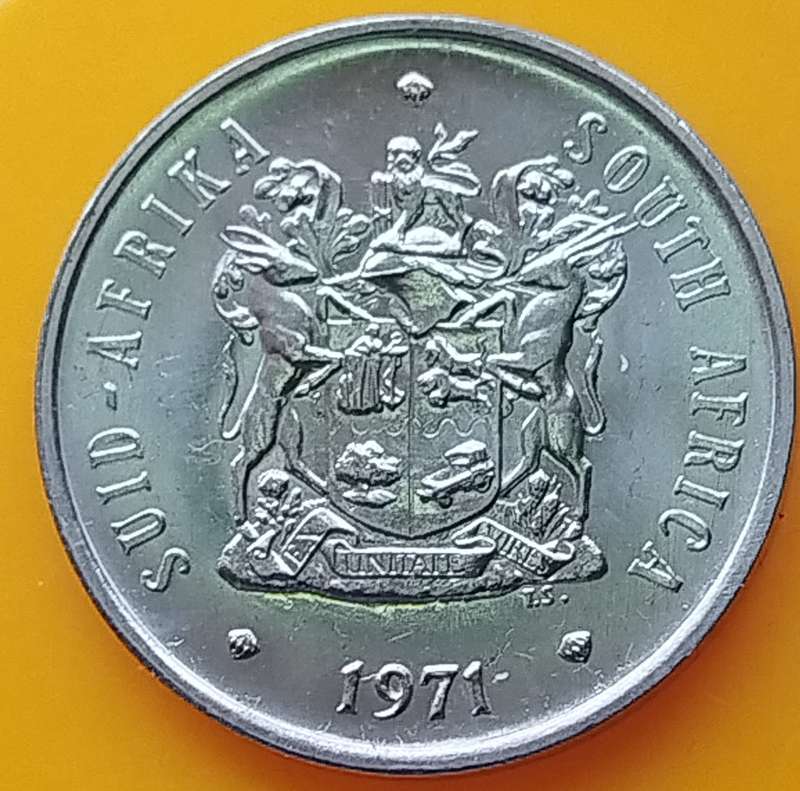 1971   20c   Coin             SUN16524
