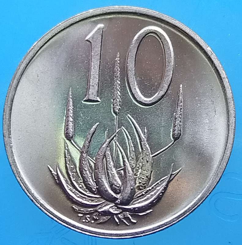 1974  10c  RSA                      SUN16528