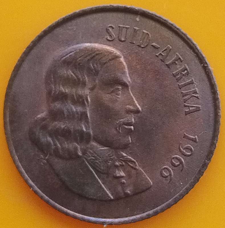 1966   2c   COIN   (Afrikaans)       SUN16541