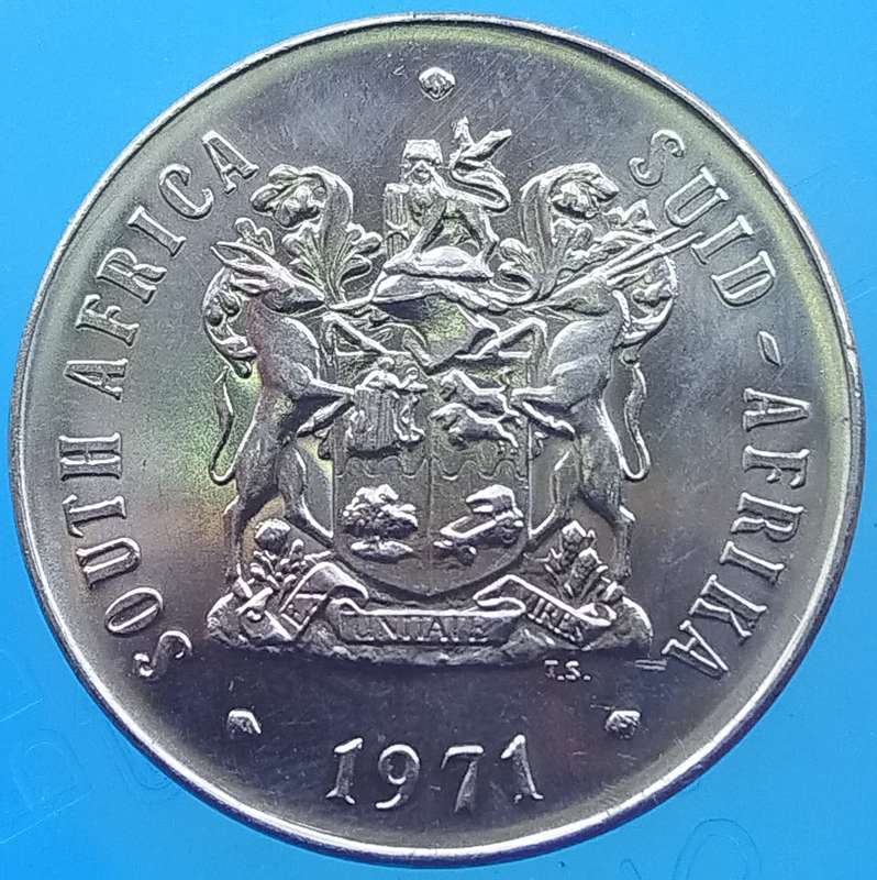 1971   50c  RSA                      SUN16550