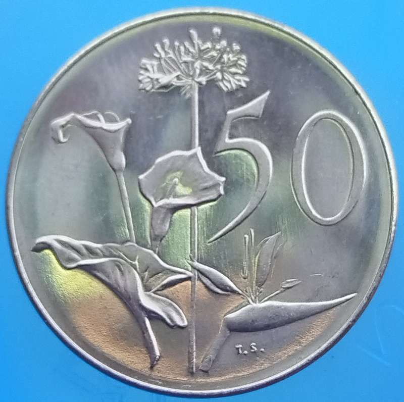 1971   50c  RSA                      SUN16550