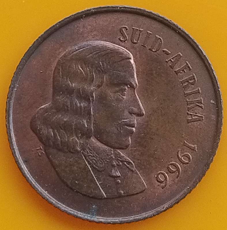 1966   2c   COIN   (Afrikaans)       SUN16568