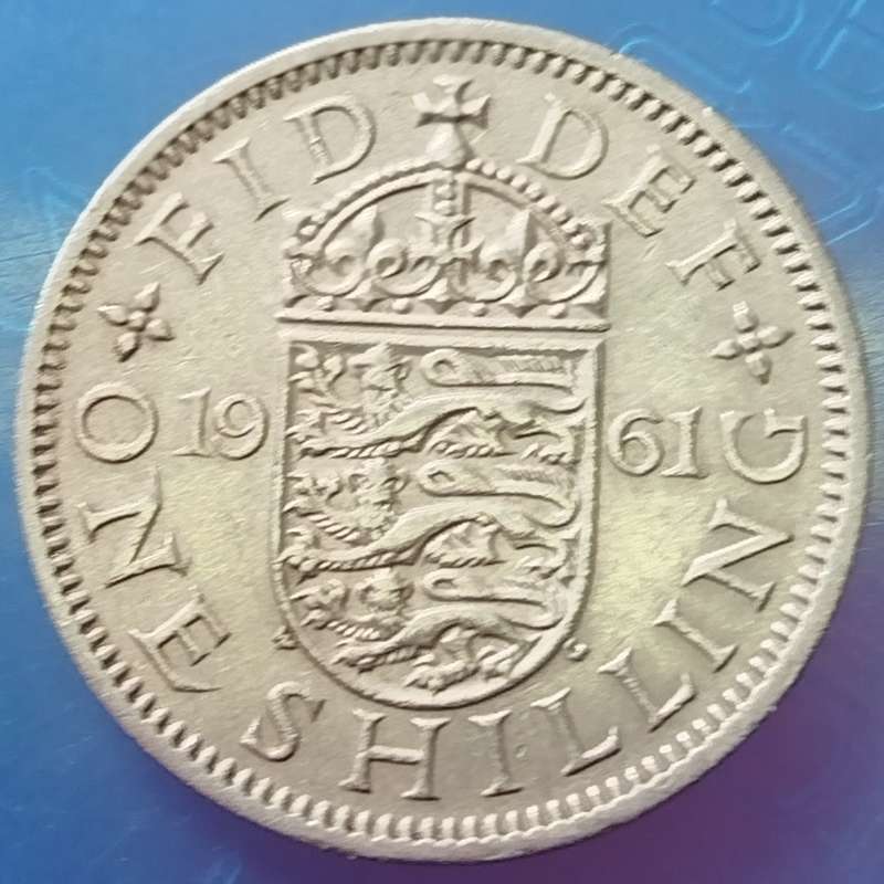 1961 -   ONE SHILLING Coin      United Kingdom         SUN16578