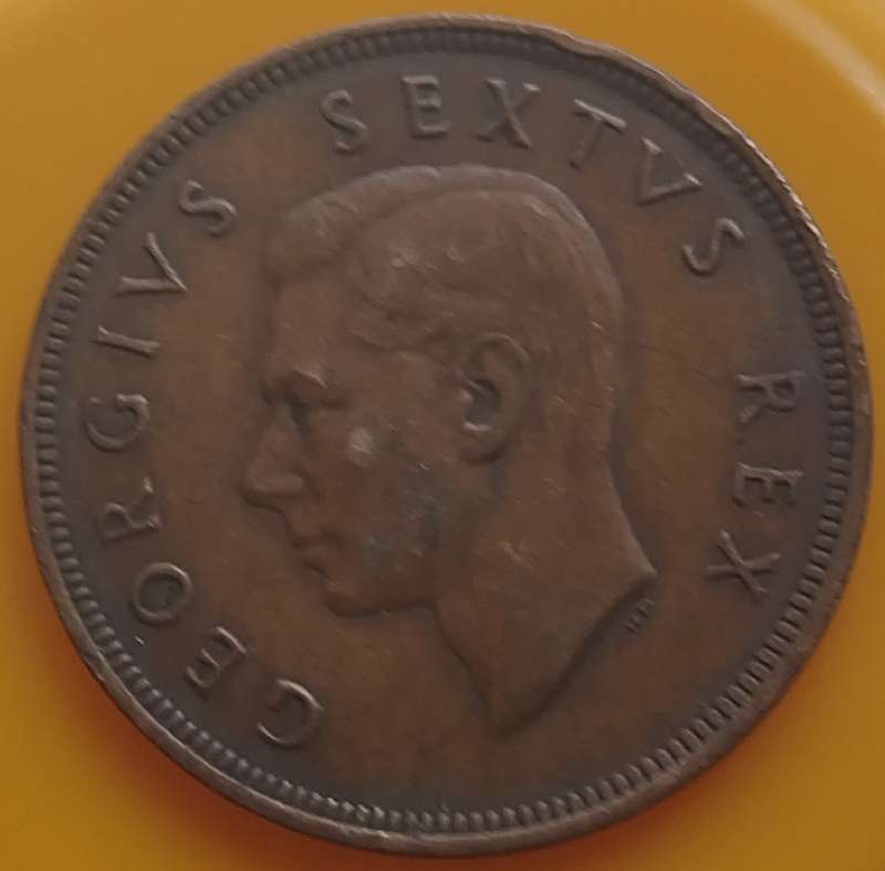 1952     PENNY  COIN        SA                       SUN16590