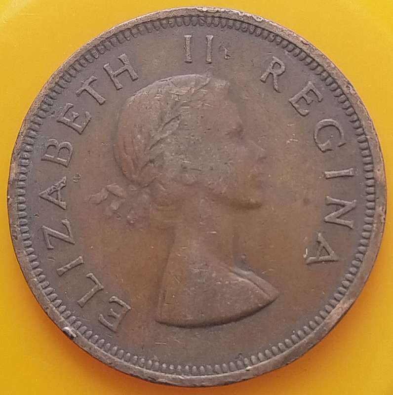1954     PENNY  COIN        SA                       SUN16642