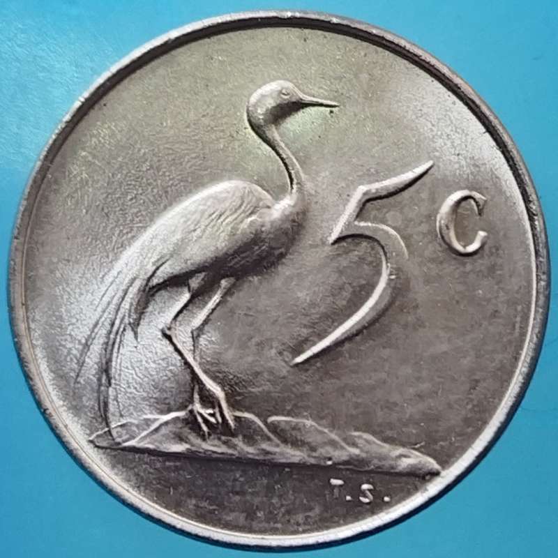 1967   5c   COIN   (English)       SUN16643