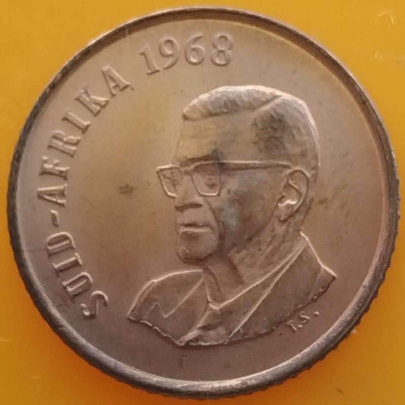 1968   1c   COIN   (Afrikaans)       SUN16645