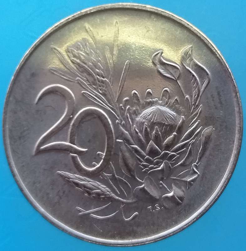 1966   20c   COIN   (Afrikaans)       SUN16657