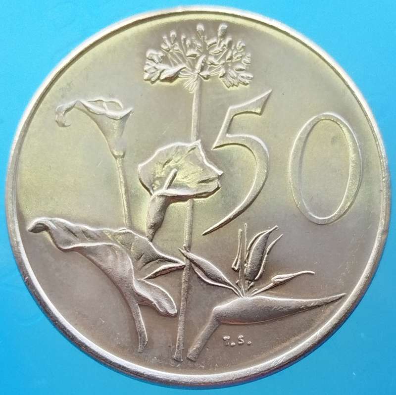 1972   50c  RSA                      SUN16670