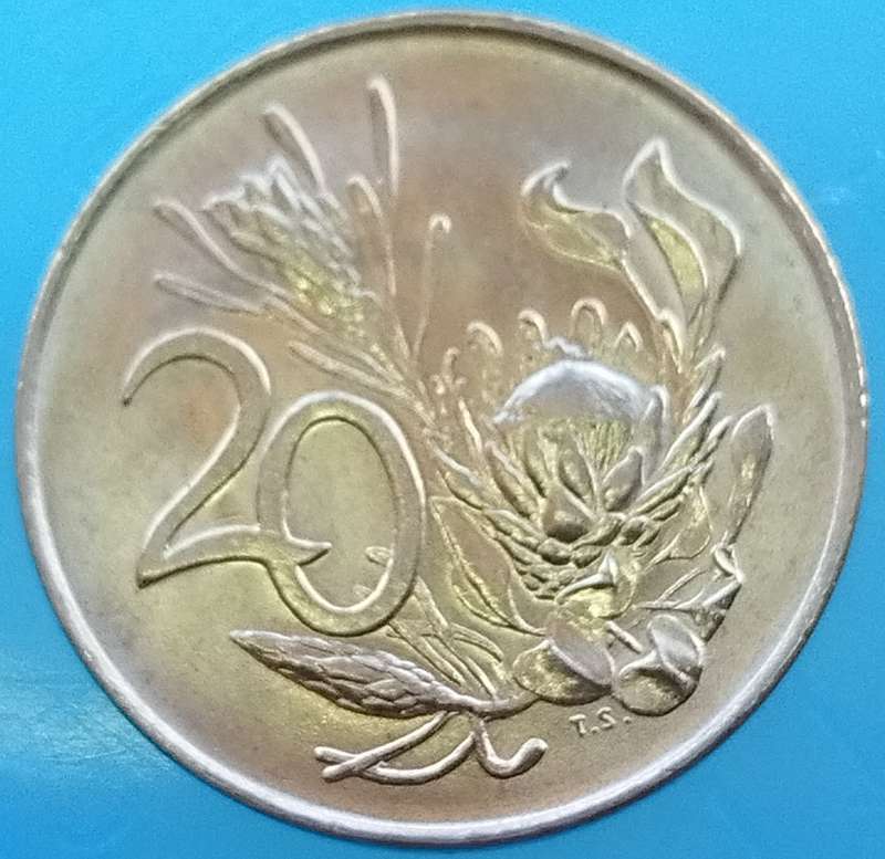 1972   20c   COIN  RSA                    SUN16679