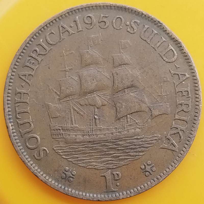 1950     PENNY  COIN        SA                       SUN16689