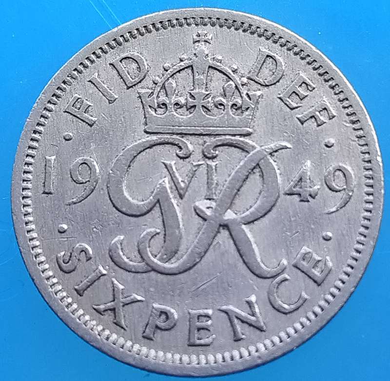 1958 -   SIX PENCE Coin      United Kingdom         SUN16690