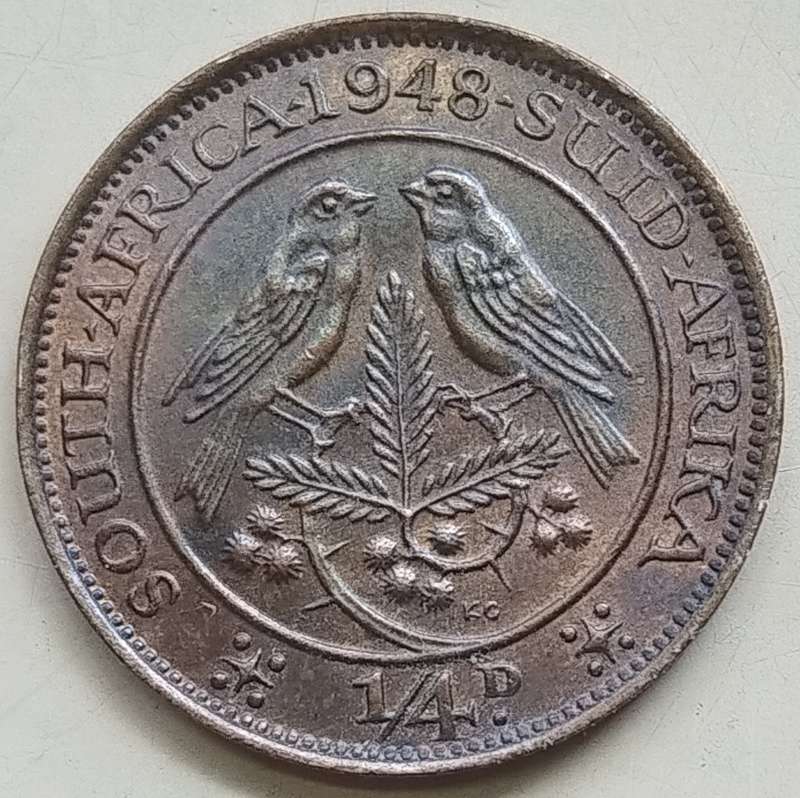 1948      QUARTER  PENNY  COIN        SA                       SUN16697