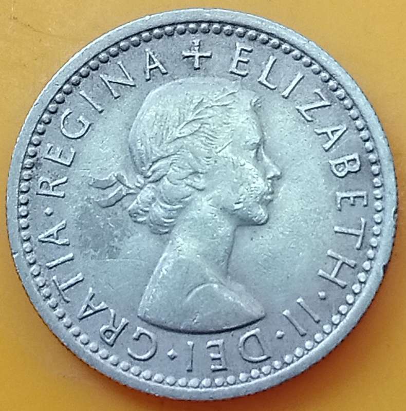 1963 -   SIX PENCE Coin      United Kingdom         SUN16732