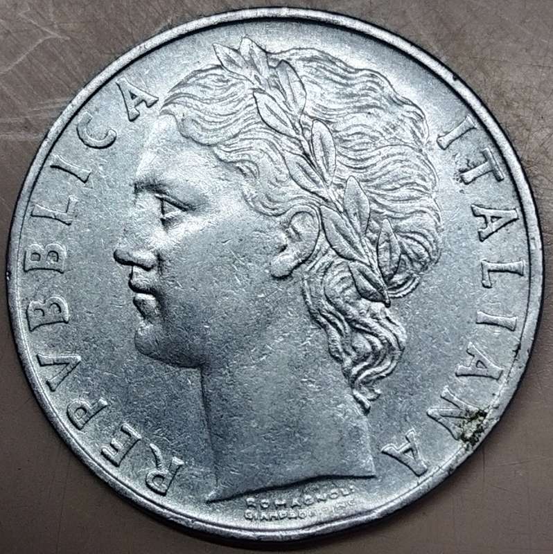 1957  100 Lire     Italy         SUN16739