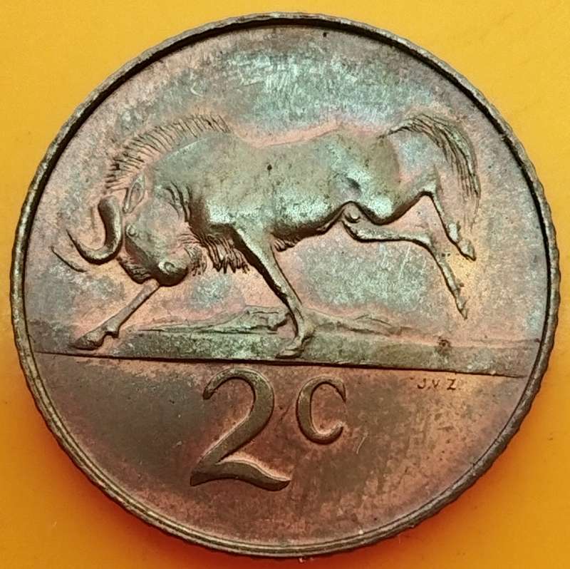 1965   2c   COIN   (Afrikaans)       SUN16742