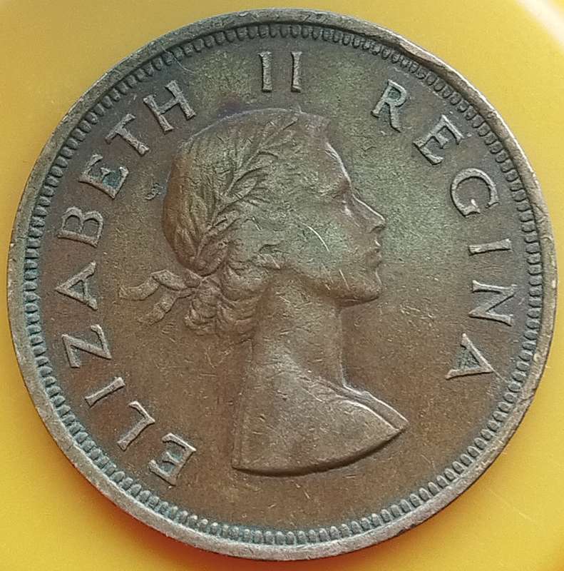 1955     PENNY  COIN        SA                       SUN16757