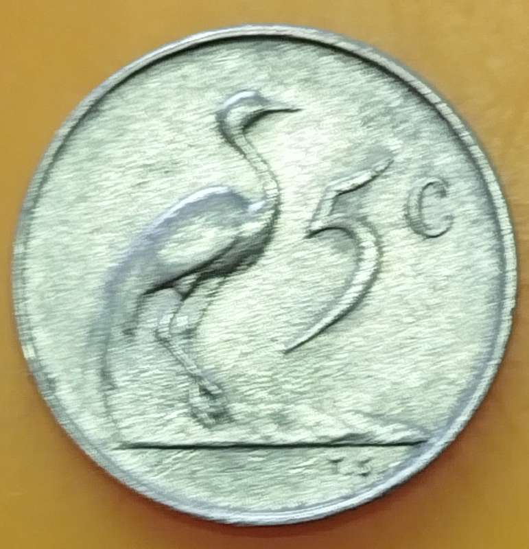 1967   5c   COIN   (English)       SUN16776