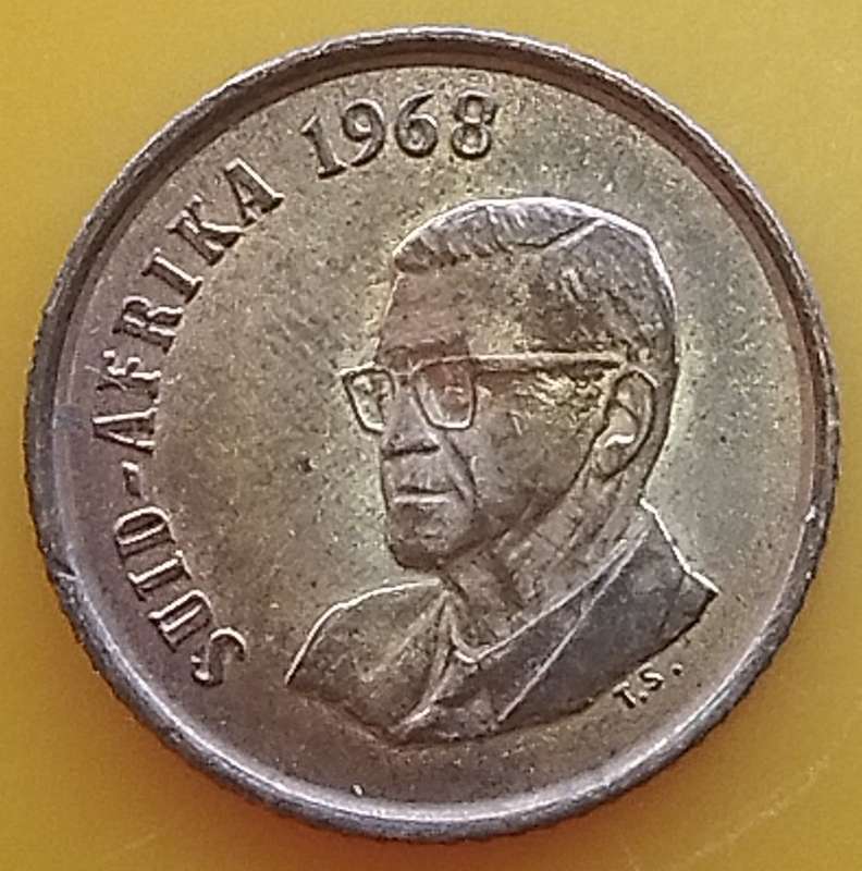 1968   1c   COIN   (Afrikaans)       SUN16790