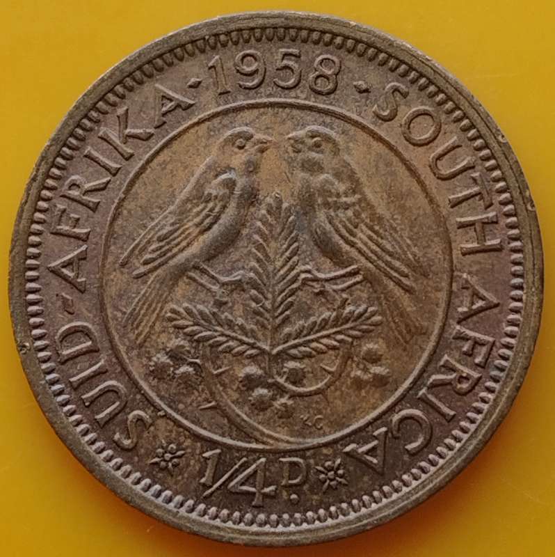1958       QUARTER  PENNY  COIN        SA                       SUN16815