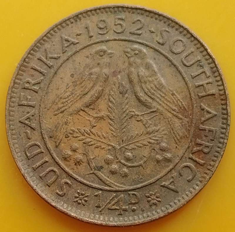 1952       QUARTER  PENNY  COIN        SA                       SUN16821