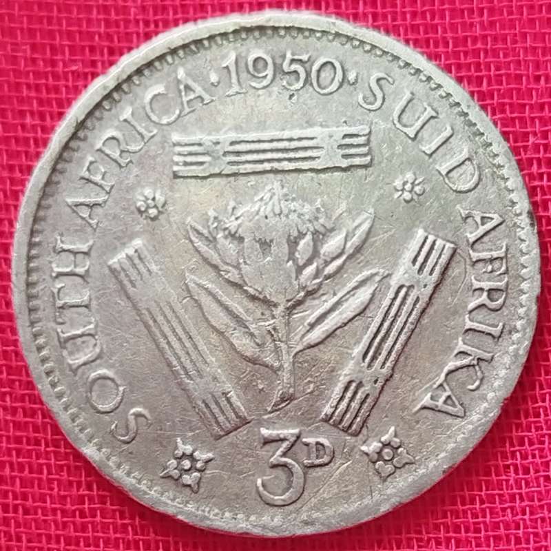 1950  Threepence Coin   (SILVER   0.800)             SUN16826