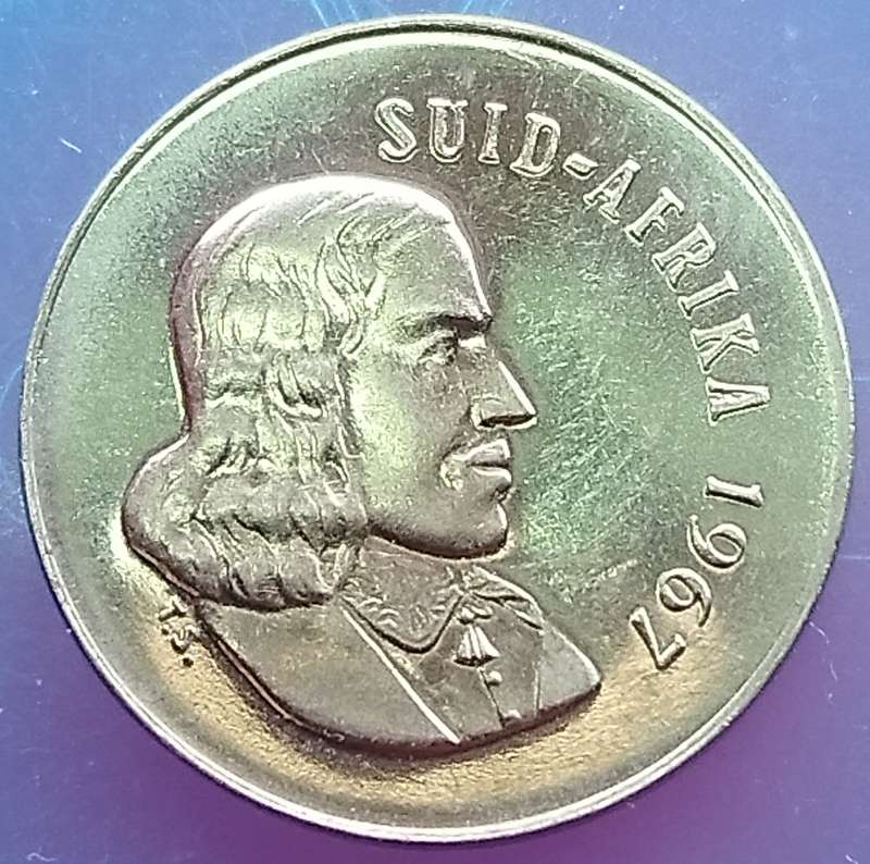 1967   5c   COIN   (AFRIKAANS)       SUN16858