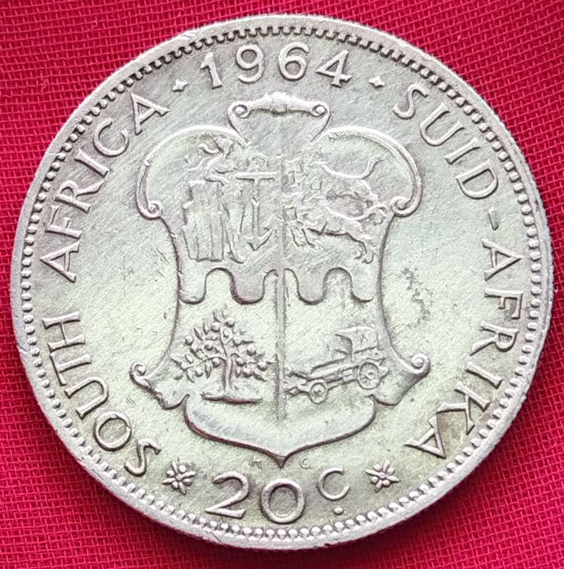 1964   20c   Coin        Silver (.500)        SUN16864