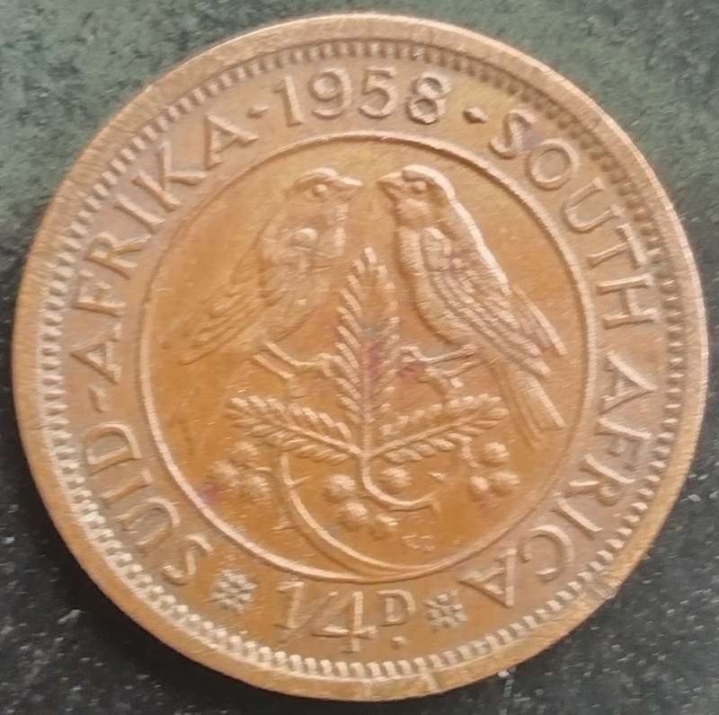 1958      QUARTER  PENNY  COIN        SA                       SUN16875