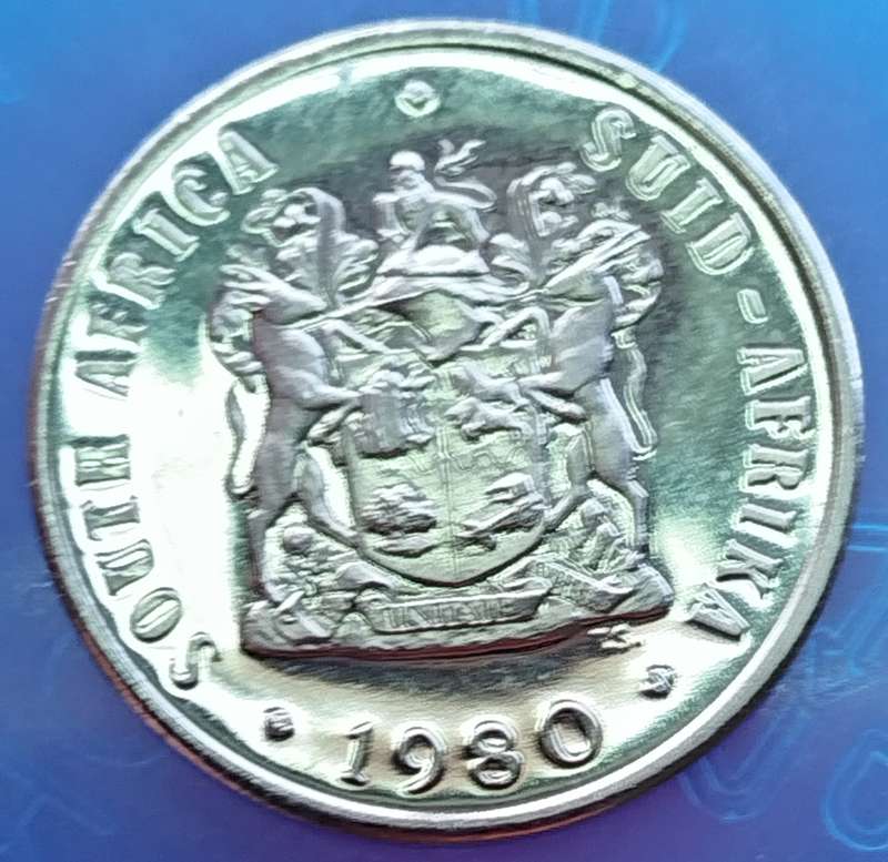 1980   10c   COIN  RSA                    SUN16896