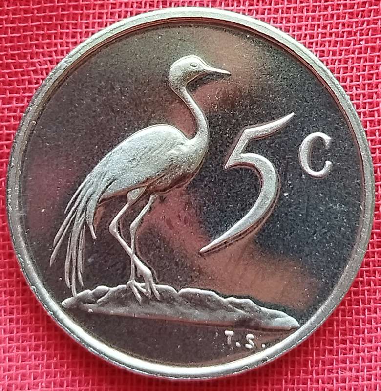 1978  5c   Coin     RSA           SUN16909