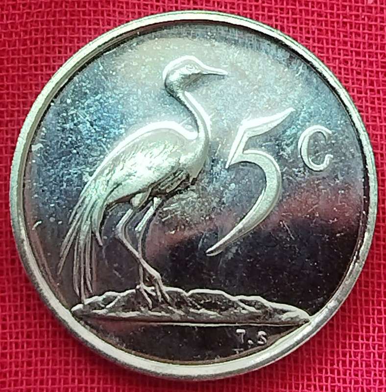 1982   5c   Coin       RSA         SUN16921