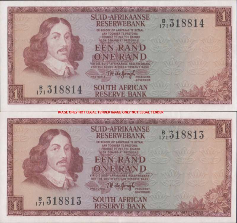 ***   TW DE JONGH   R1 Set  : Two Consecutive Notes   ***      SET077B