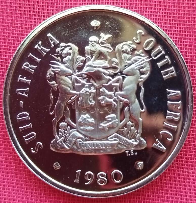 1980   20c   COIN  RSA                    SUN16928