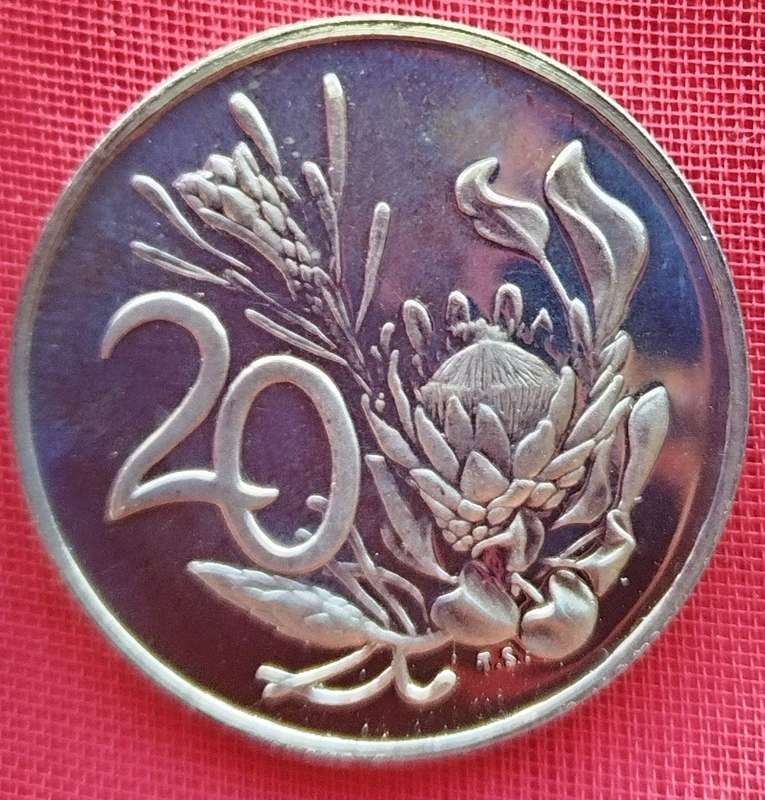 1980   20c   COIN  RSA                    SUN16928