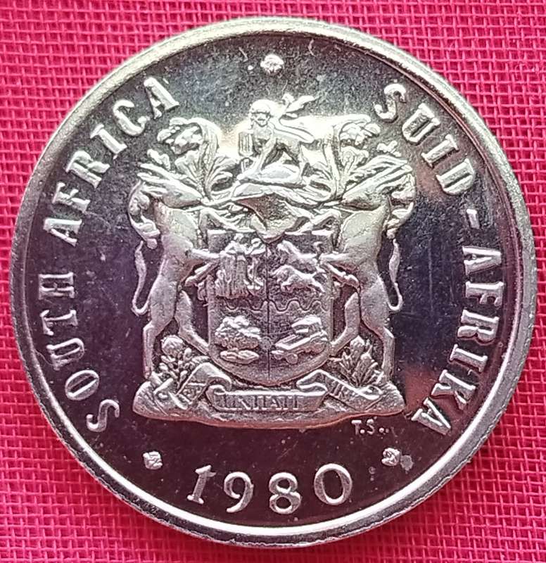 1980  10c   COIN  RSA                    SUN16933