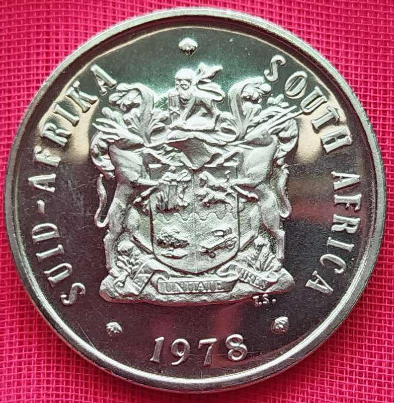 1978  20c   Coin     RSA           SUN16944