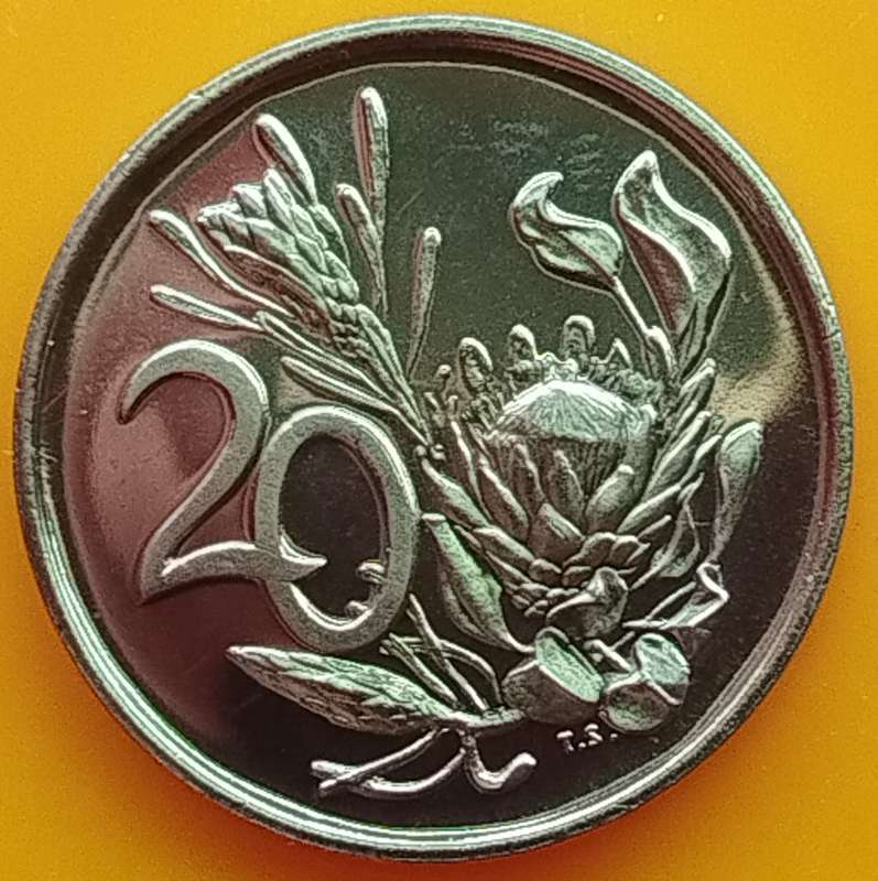 1976   20c   COIN  RSA                    SUN16953