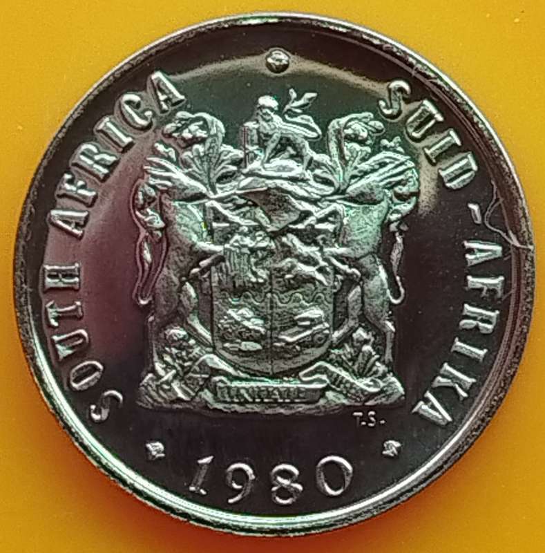 1980   10c   COIN  RSA                    SUN16955