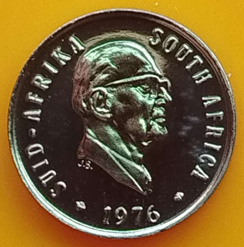 1976   5c   COIN  RSA                    SUN16956