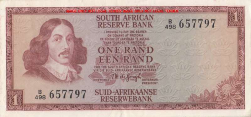 TW DE JONGH   R1   NOTE          B498 657797       SET012