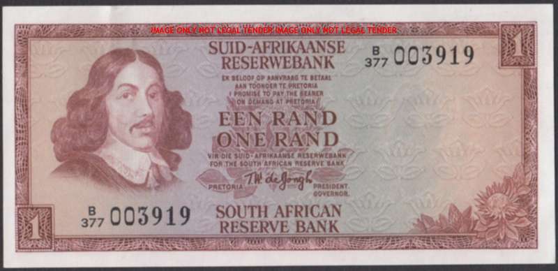 TW DE JONGH   R1   NOTE          B377 003919       SET012