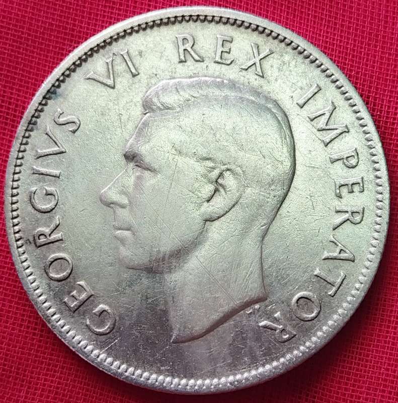 1942  2 1/2 SHILLINGS  COIN    (80% SILVER)                      SUN16963