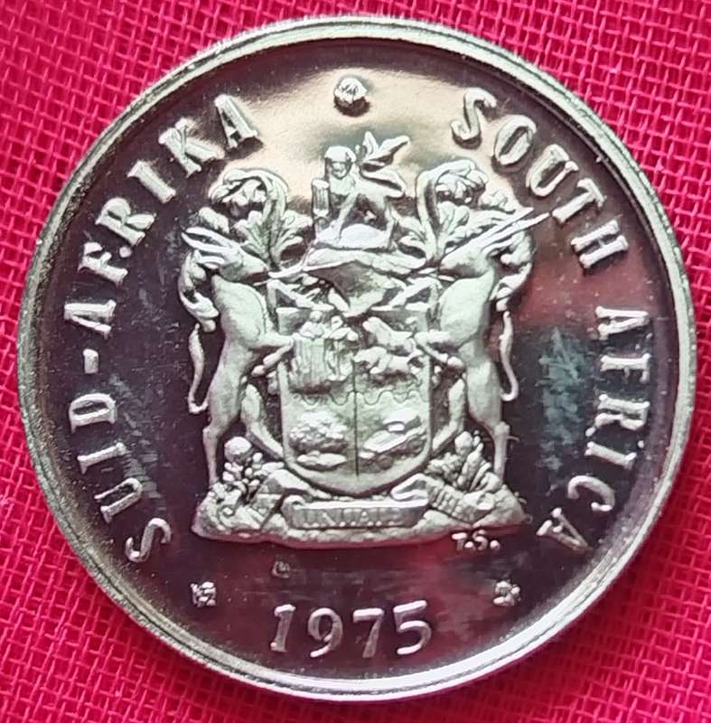 1975   5c   COIN  RSA                    SUN16965