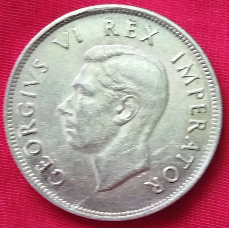 1941  2 1/2 SHILLINGS  COIN    (80% SILVER)                      SUN16967