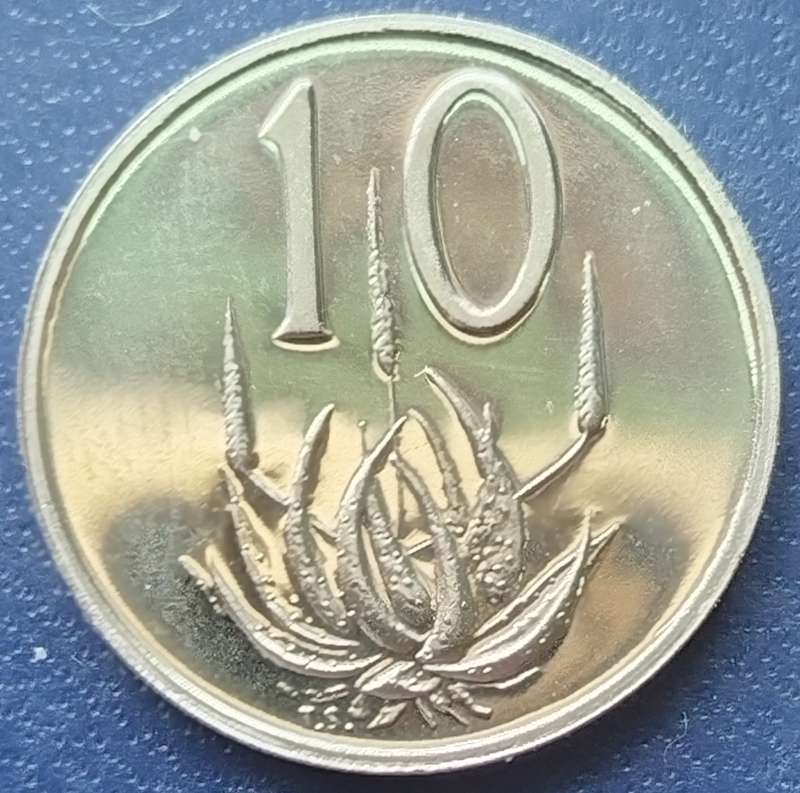 1978  10c   Coin     RSA           SUN16971